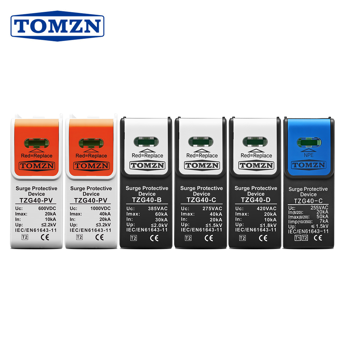 Ac Surge Protector - 1PCS TZG40 PV Disrharge Tube DC