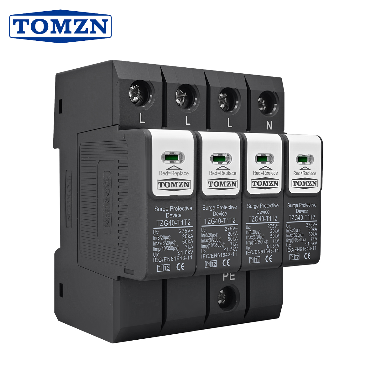 Ac Surge Protector - NEW Type T1 T2 2IN1 AC