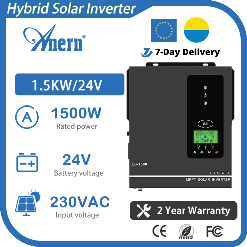 Flexible Solar Panel - Anern 1500W 1000W Hybrid Solar Inverter