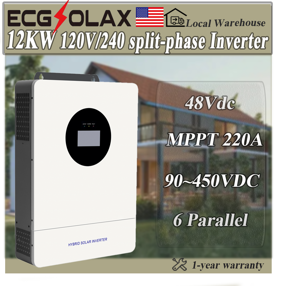 Flexible Solar Panel - PowMr Spilt Phase 48V 12KW 120V