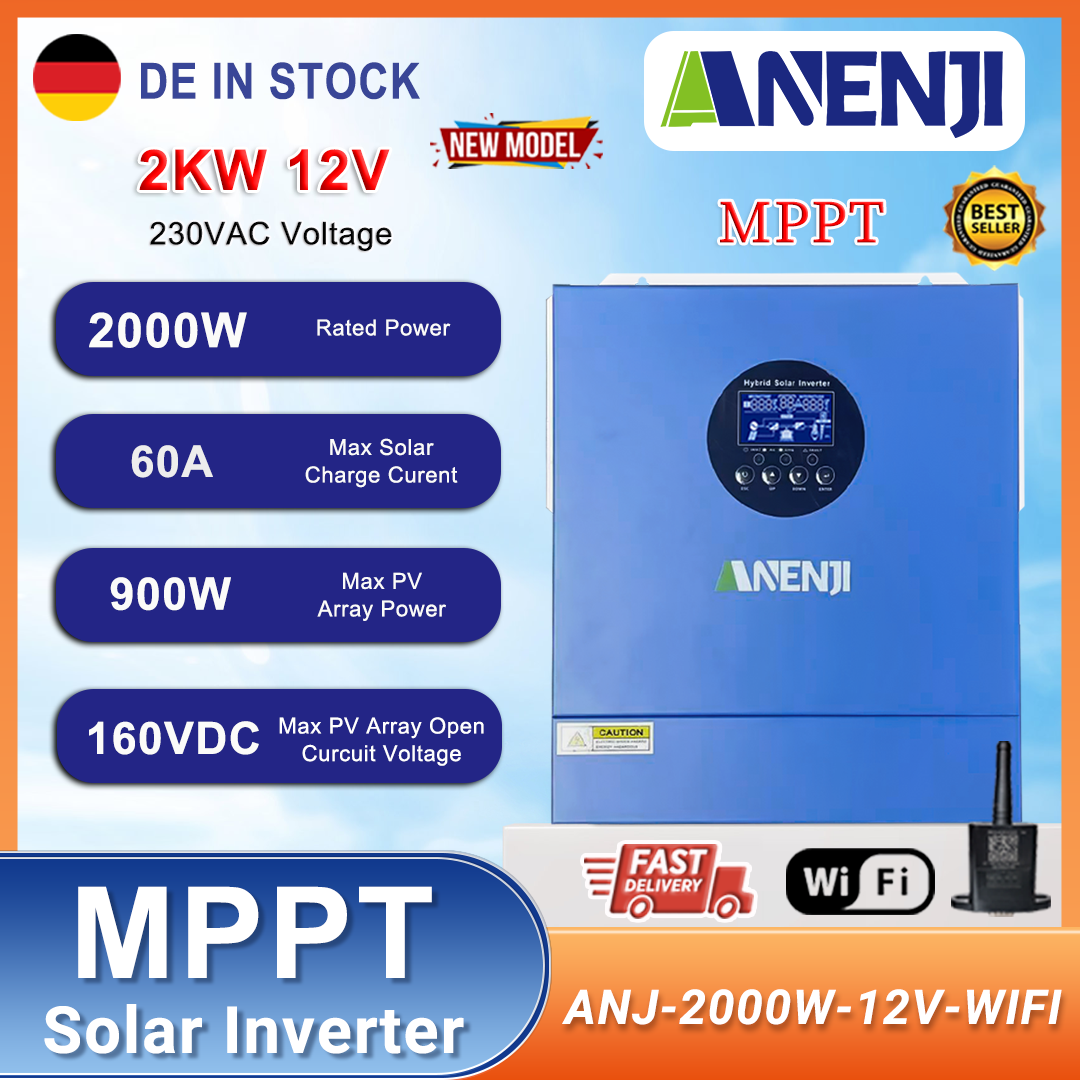 Flexible Solar Panel - 2KW 12V Hybrid Solar Inverter 230VAC
