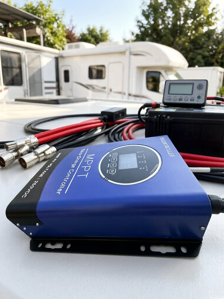 Renewable Energy Work - Advanced MPPT Solar Charge Controller Built‑in