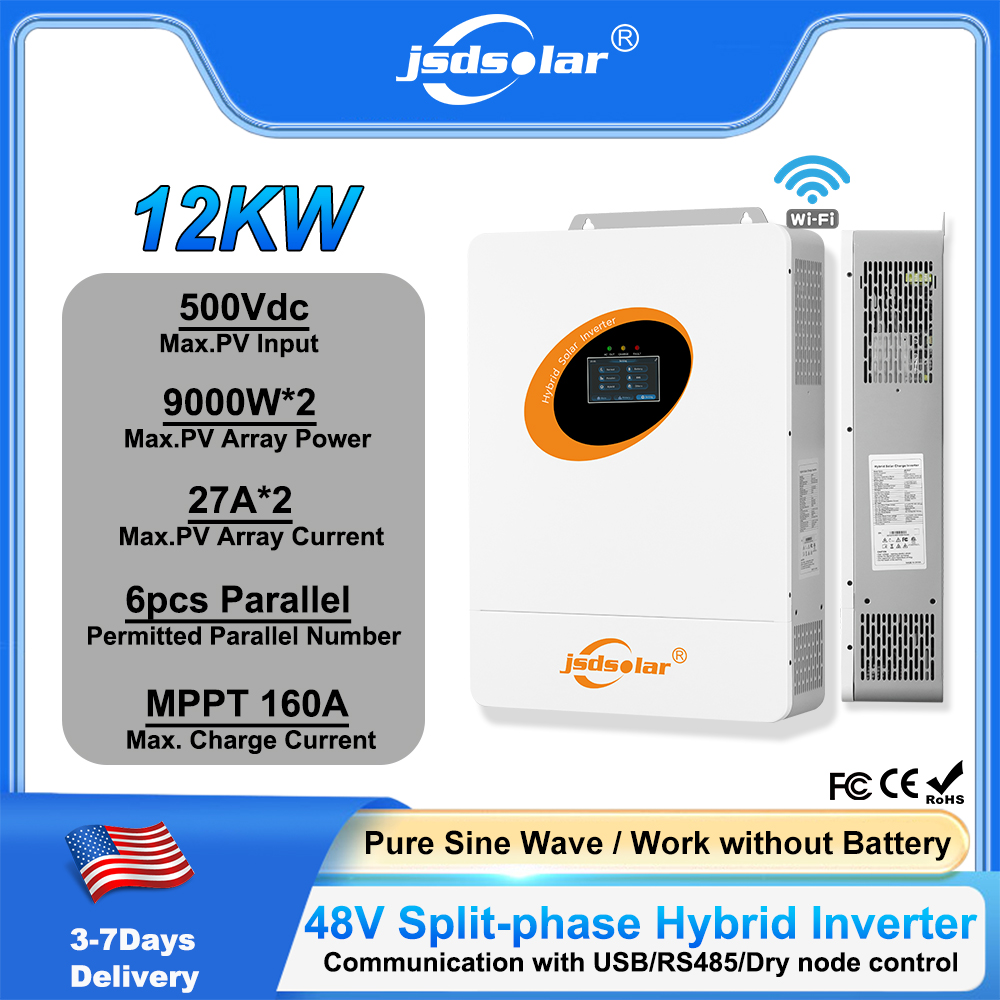Flexible Solar Panel - jsdsolar 12KW Solar Hybrid Inverter 48V