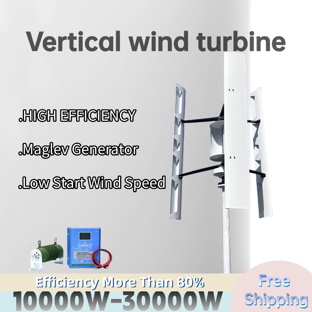 Renewable Energy Yes Please - 20KW Vertical Axis Wind Energy Turbine