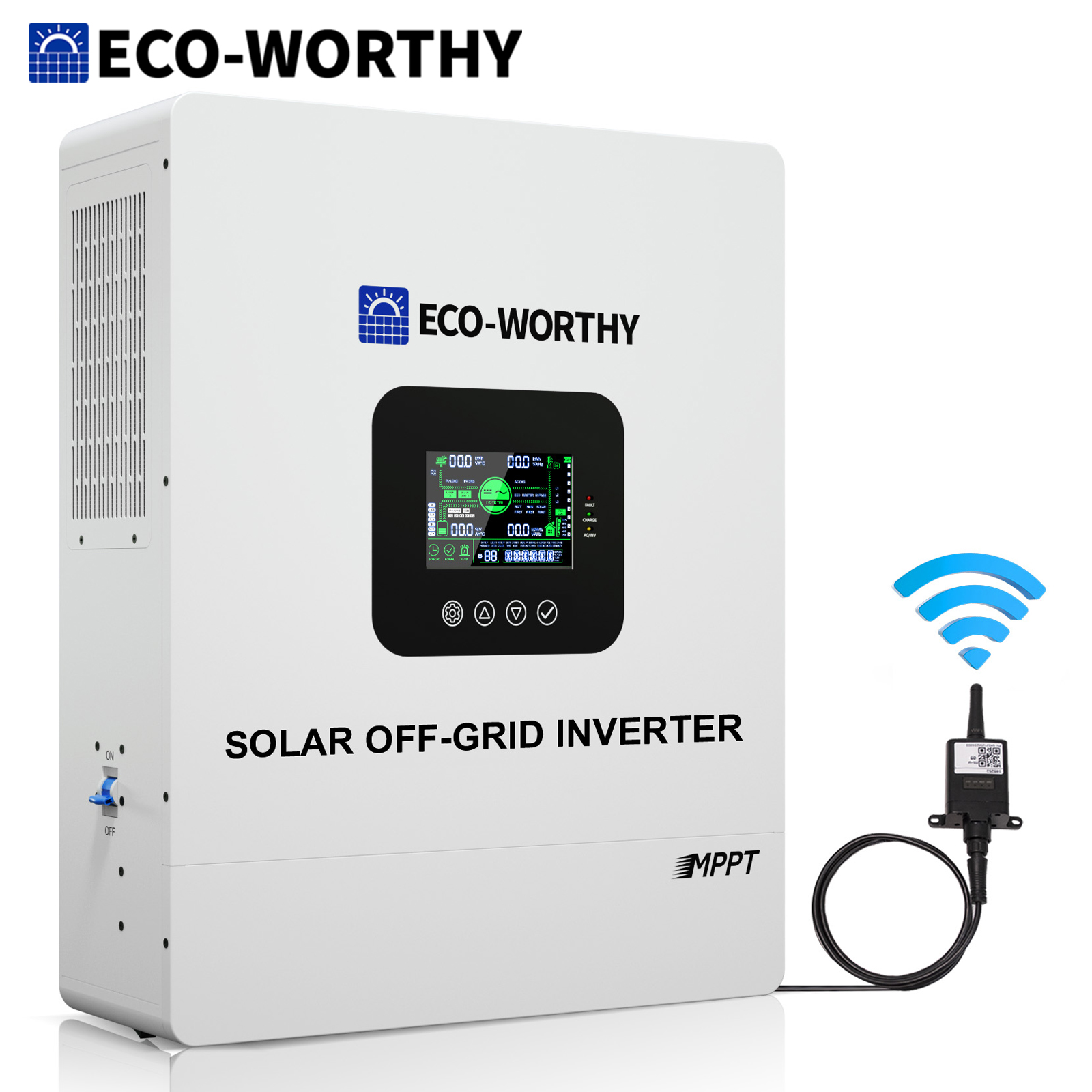 Flexible Solar Panel - ECO-WORTHY UL1741 5000W 48V Solar Inverter