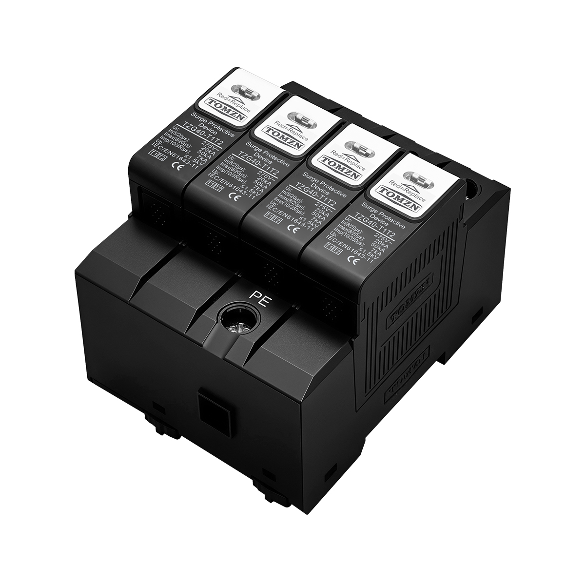 NEW Type T1 T2 2IN1 AC SPD Sur - Ac Surge Protector recensie en prijs