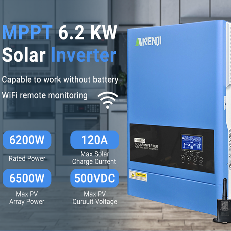 4KW 6.2KW Hybrid Solar Inverte - Flexible Solar Panel recensie en prijs