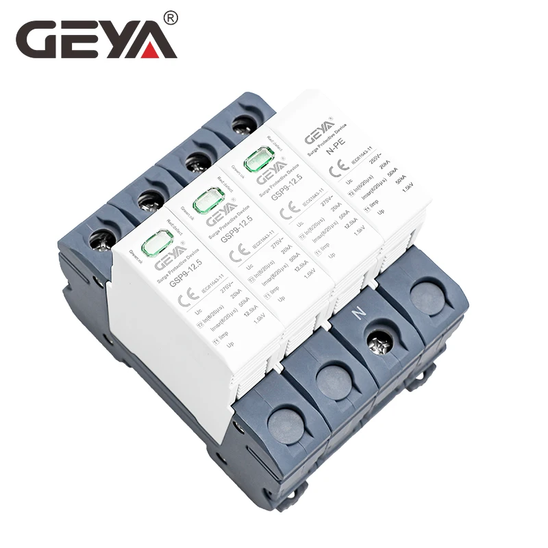 GEYA GSP9 12.5KA T1+T2 SPD 4P  - Ac Surge Protector recensie en prijs