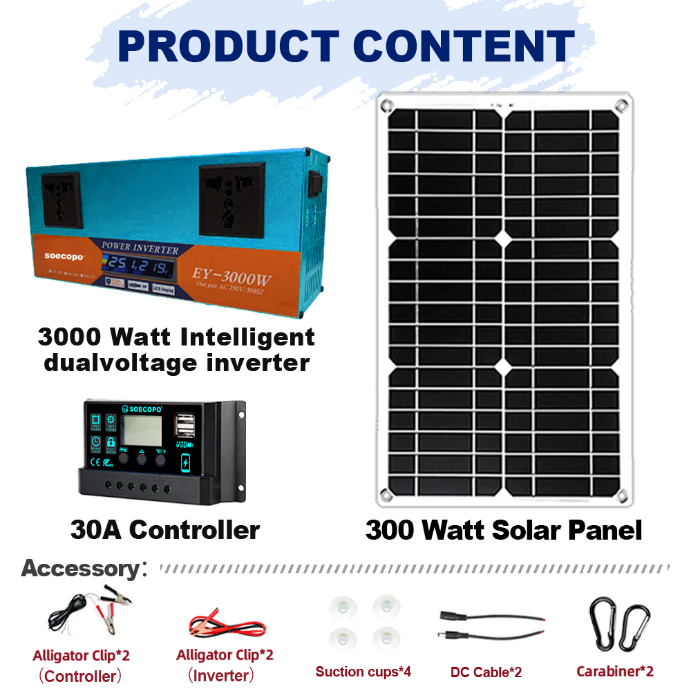 Complete solar power kit with  - Renewable Energy Yes Please recensie en prijs
