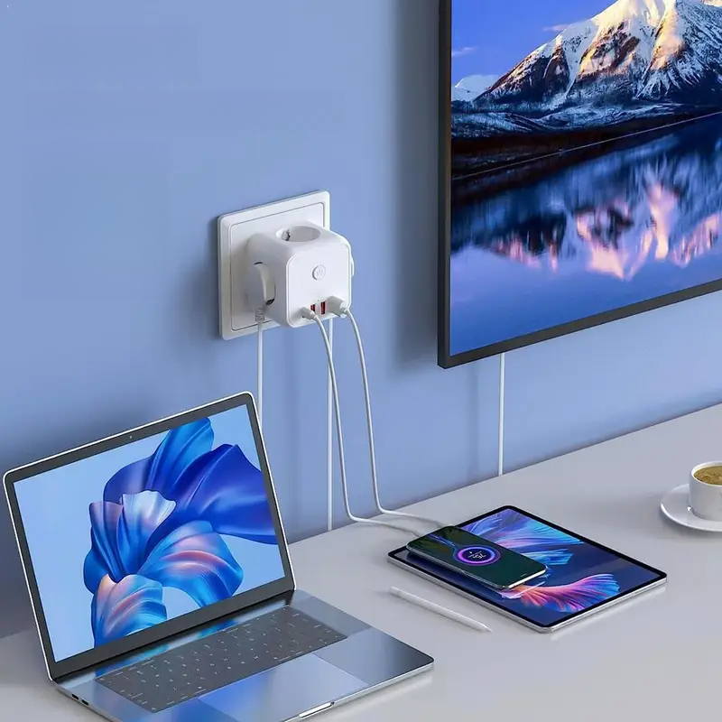 USB C Surge Protector Cube Pow - Ac Surge Protector recensie en prijs