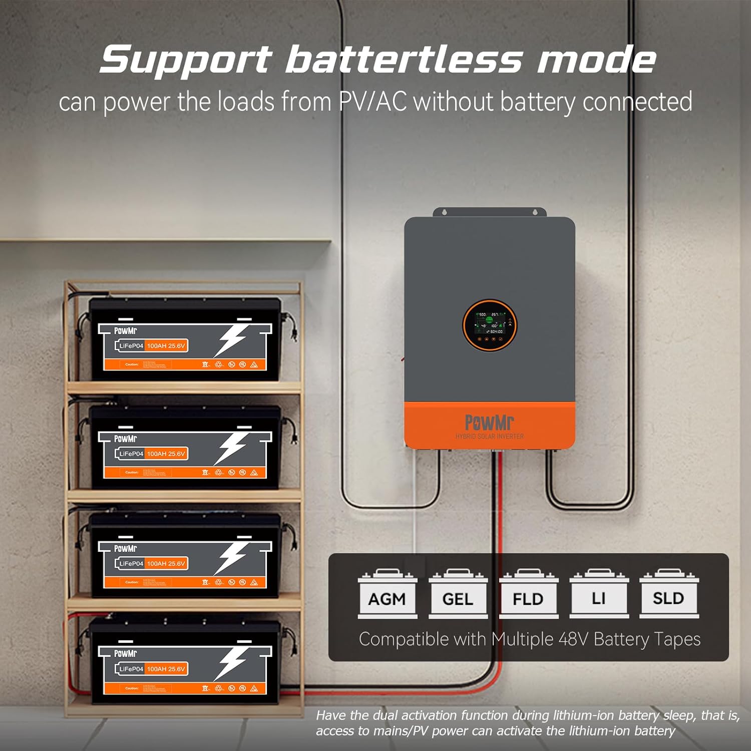 PowMr 12KW 10KW Split Phase In - Flexible Solar Panel recensie en prijs