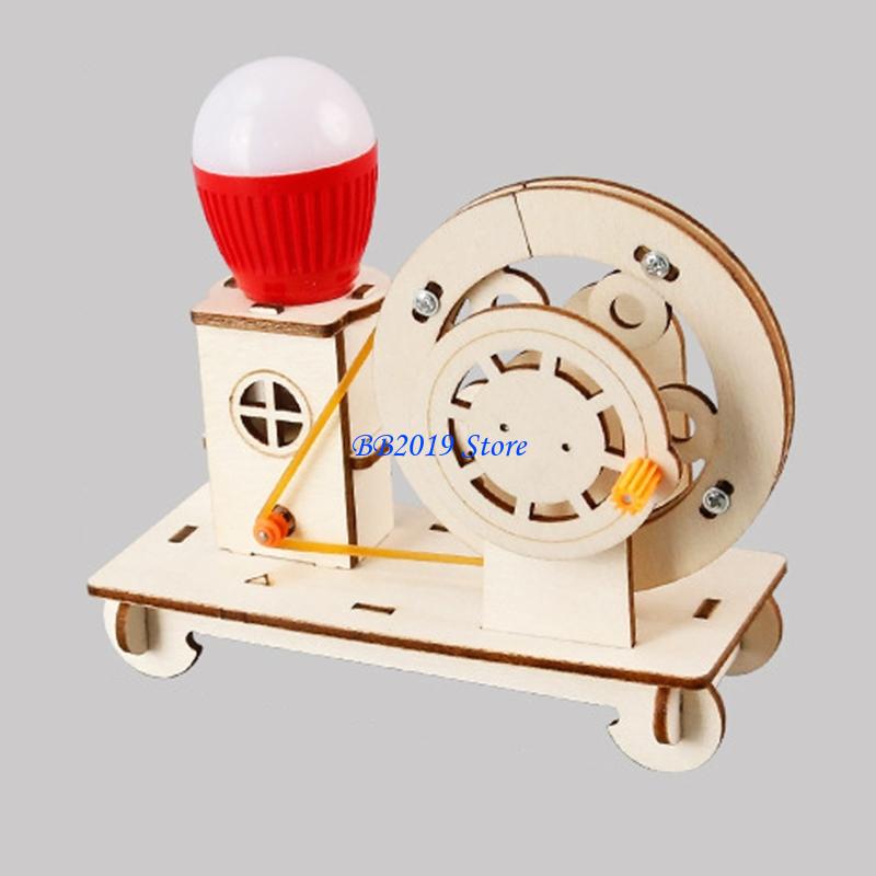 Q0KB Creative Wooden Hand Cran - Renewable Energy Growth recensie en prijs