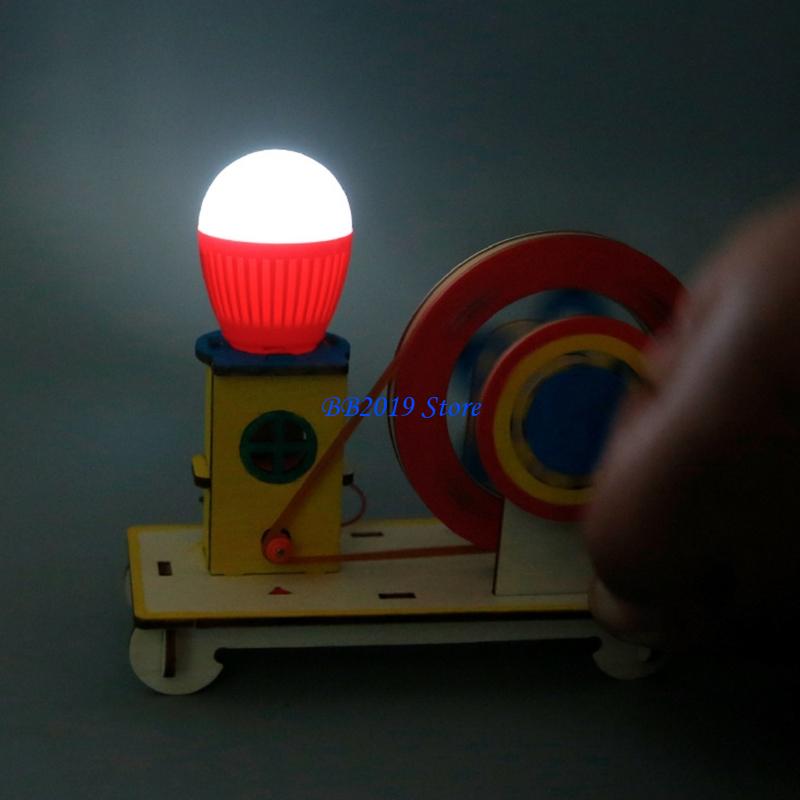 Q0KB Creative Wooden Hand Cran - Renewable Energy Growth recensie en prijs
