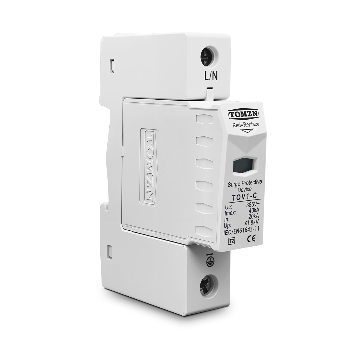 TOMZN AC SPD 1P 20KA 40KA 60KA - Ac Surge Protector recensie en prijs