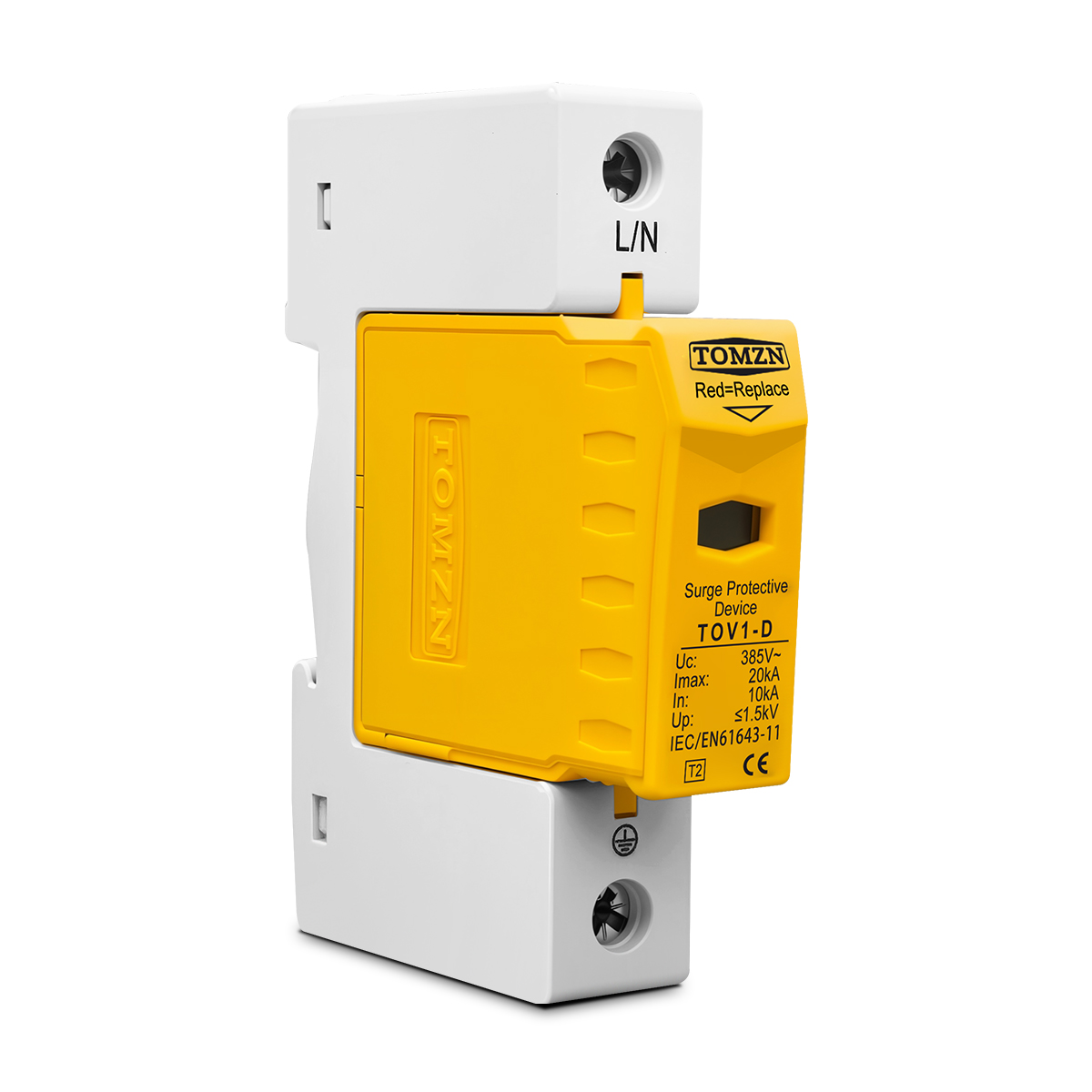 TOMZN AC SPD 1P 20KA 40KA 60KA - Ac Surge Protector recensie en prijs